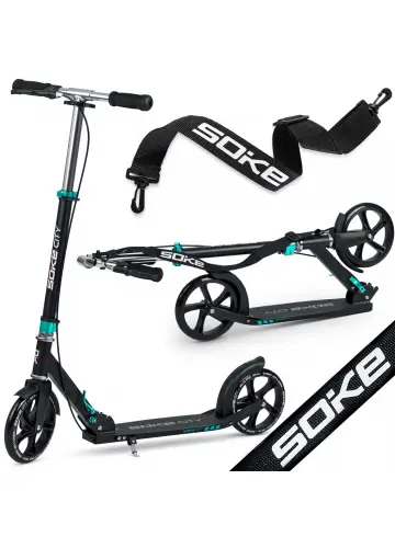 Tretroller Soke CITY black 