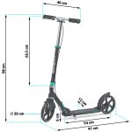 Tretroller Soke CITY black 