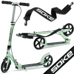 Tretroller Soke CITY green