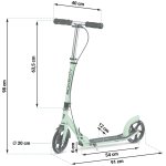 Tretroller Soke CITY green