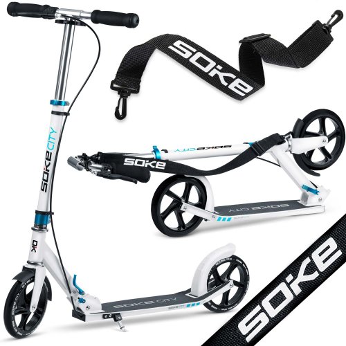 Tretroller Soke CITY white