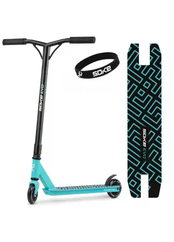 Stunt Scooter Soke EVO light blue