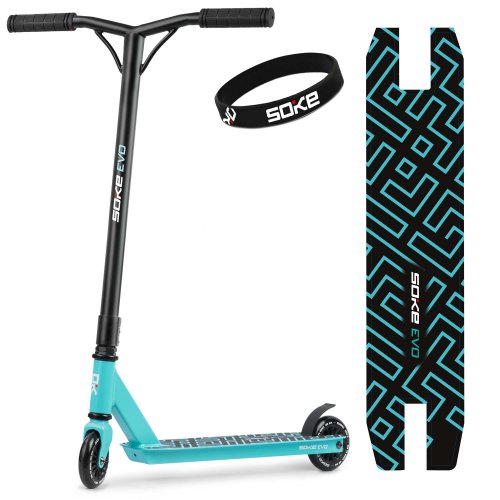 Stunt Scooter Soke EVO light blue
