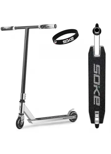 Stunt Scooter Soke EVO STREET silver