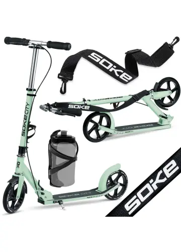 Tretroller Soke CITY green