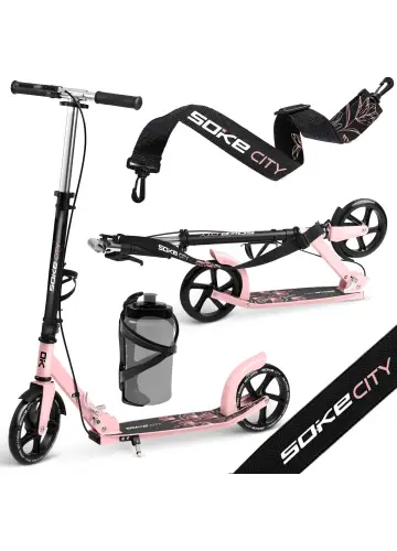 Tretroller Soke CITY black 