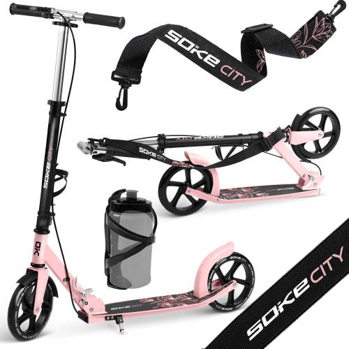 Tretroller Soke CITY black 