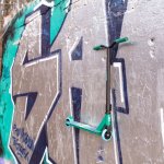 Stuntscooter Soke GO! green