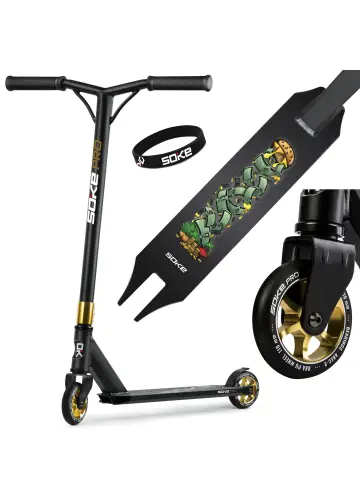 Stunt Scooter Soke PRO gold