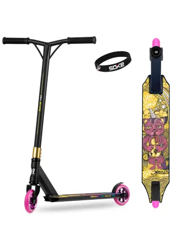 Stunt Scooter Soke PRO multicolor