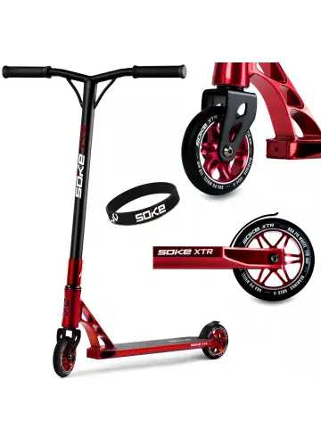 Stunt Scooter Soke XTR red