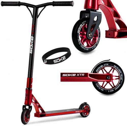 Stunt Scooter Soke XTR red