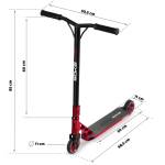 Stunt Scooter Soke XTR red