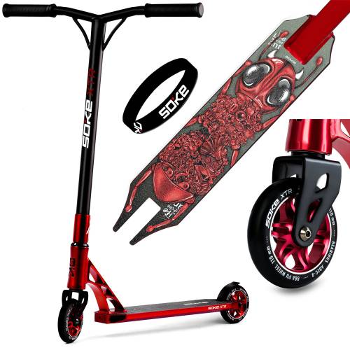 Stunt Scooter Soke XTR red