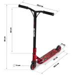 Stunt Scooter Soke XTR red