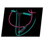 Stunt Scooter Soke XTR turquoise pink