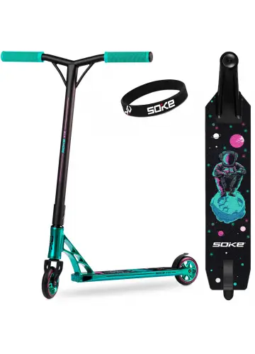 Stunt Scooter Soke XTR turquoise pink