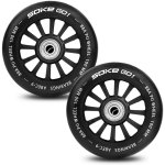 Stunt Scooter Roller 100 mm schwarz - 2 Stück