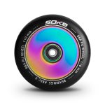 Stunt Scooter Roller 110mm Hohlkern rainbow - 2 Stück