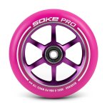 Stunt Scooter Roller 110 mm pink - 2 Stück