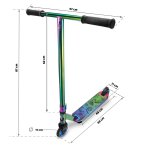 Stunt scooter Soke PRO STREET neochrome