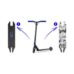 Stunt Scooter Soke PRO Manga blue