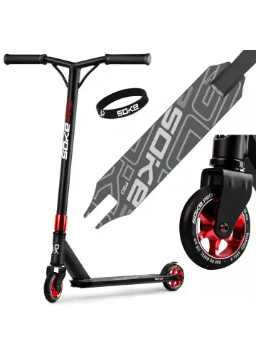 Stunt Scooter Soke PRO red