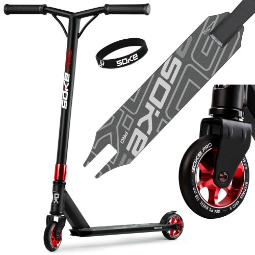 Stunt Scooter Soke PRO red