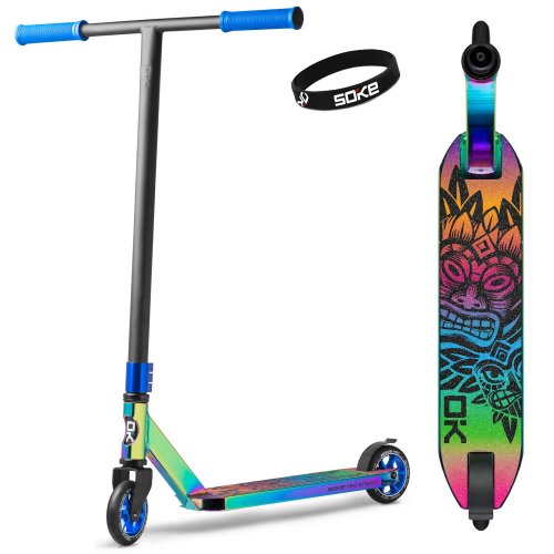 Stunt scooter Soke PRO STREET neochrome blue