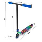 Stunt scooter Soke PRO STREET neochrome blue