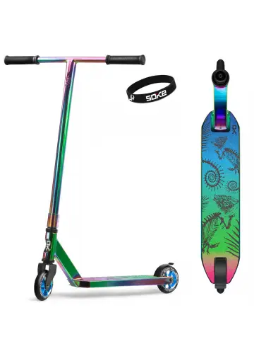 Stunt scooter Soke PRO STREET neochrome