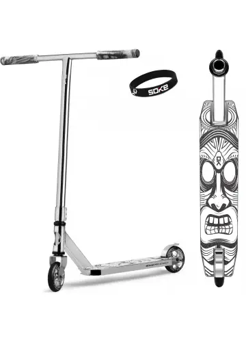Stunt Scooter Soke PRO street silver