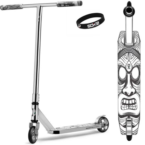 Stunt Scooter Soke PRO street silver