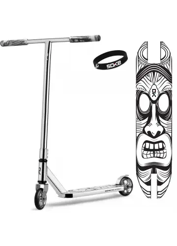 Stunt scooter Soke PRO STREET silver