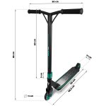 Stunt Scooter Soke PRO turquoise