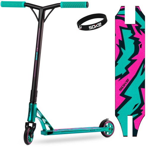 Stunt Scooter Soke XTR turquoise pink